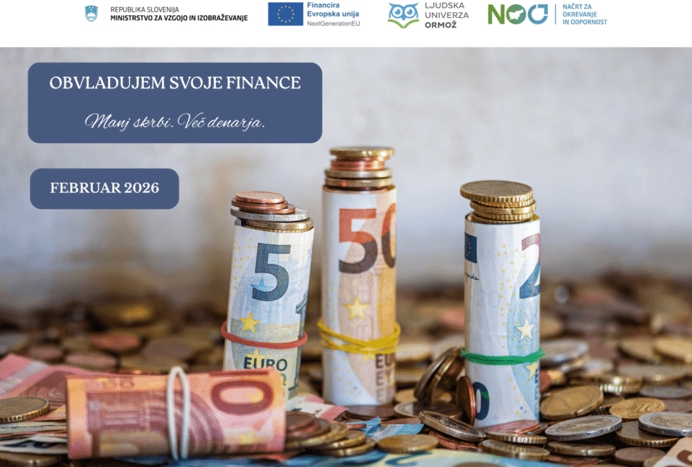 Obvladujem svoje finance