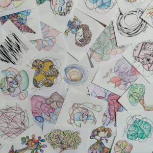 Razne majhne fraktalne risbe.